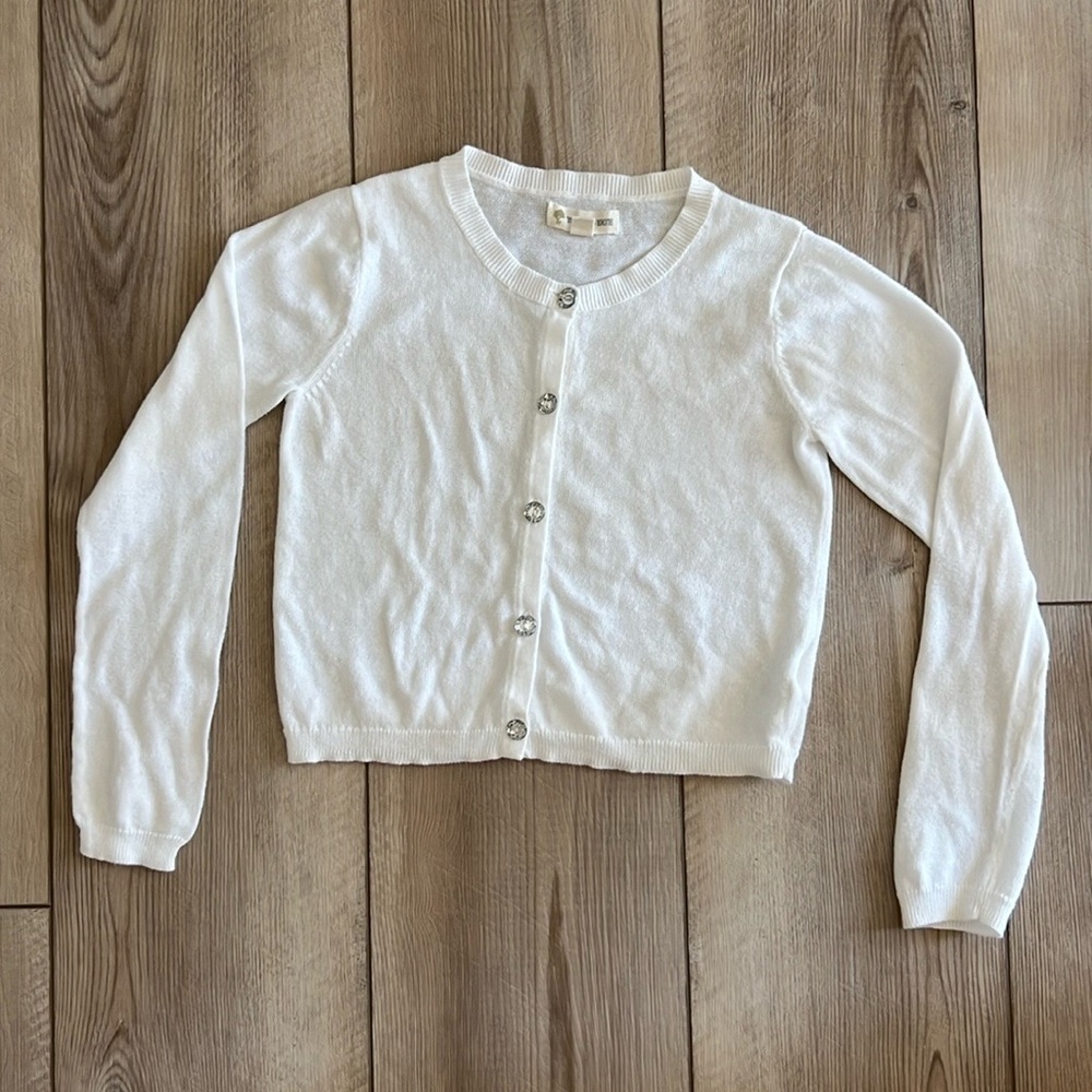 Tucker & Tate - Toddler White Cardigan (6T)